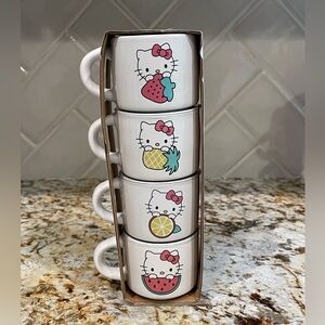 Hello Kitty Stacked Ceramic Mug Set